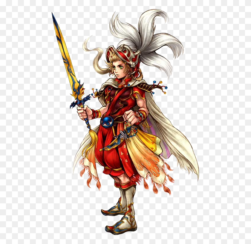 493x756 Tetsuya Nomura Dissidia Final Fantasy Art, Person, Human, Costume HD PNG Download