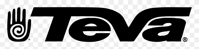 2191x421 Логотип Teva Прозрачный Логотип Teva, Серый, Мир Варкрафта Png Скачать