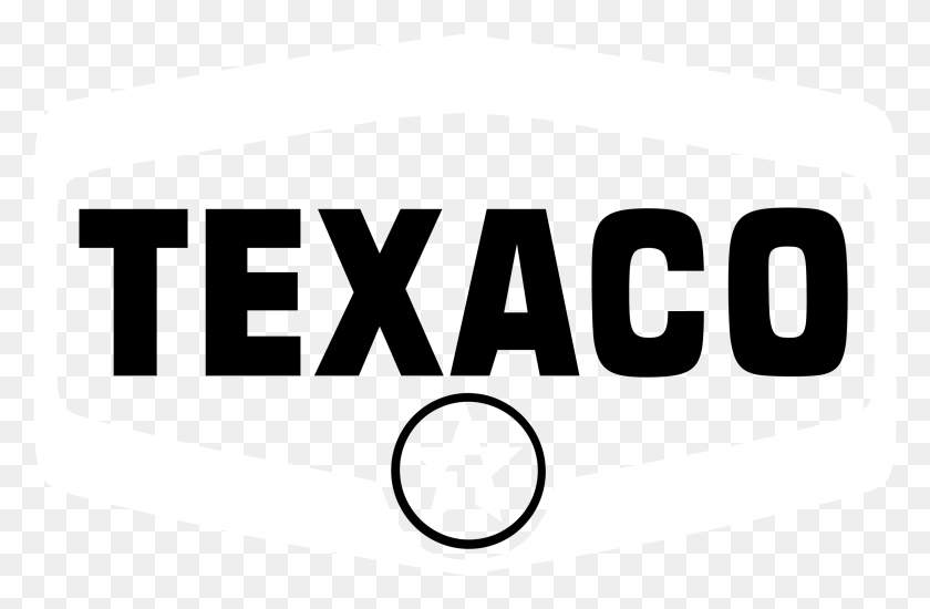 2332x1466 Texaco Logo Black And White Texaco, Symbol, Star Symbol, Trademark HD PNG Download