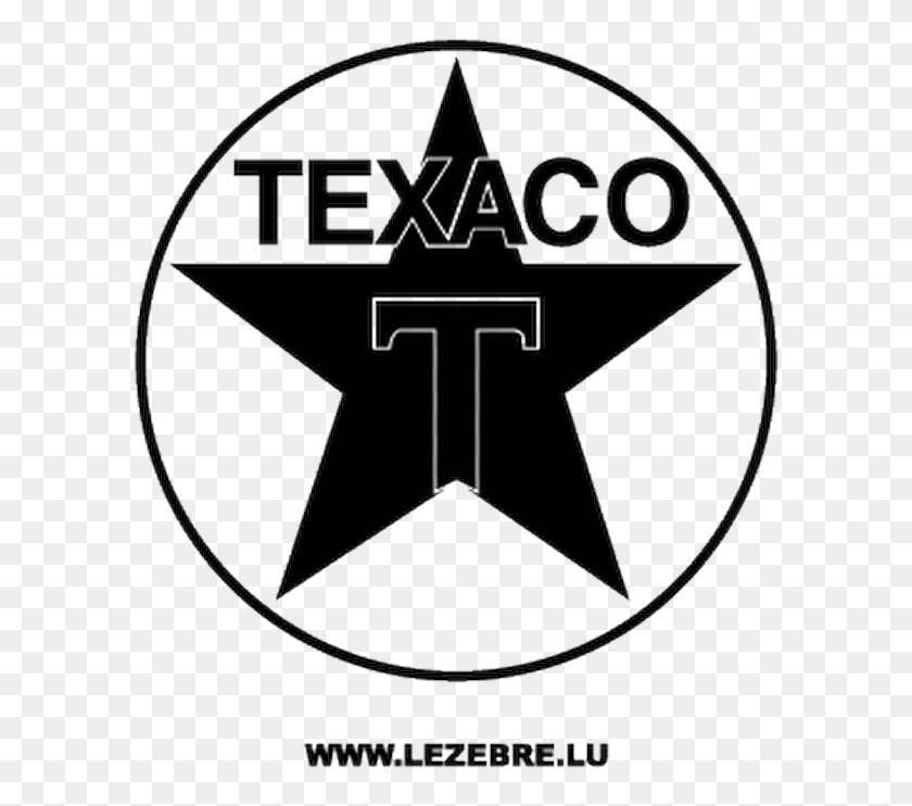 604x682 Наклейка С Логотипом Texaco Texaco, Символ, Символ Звезды, Лук Hd Png Скачать