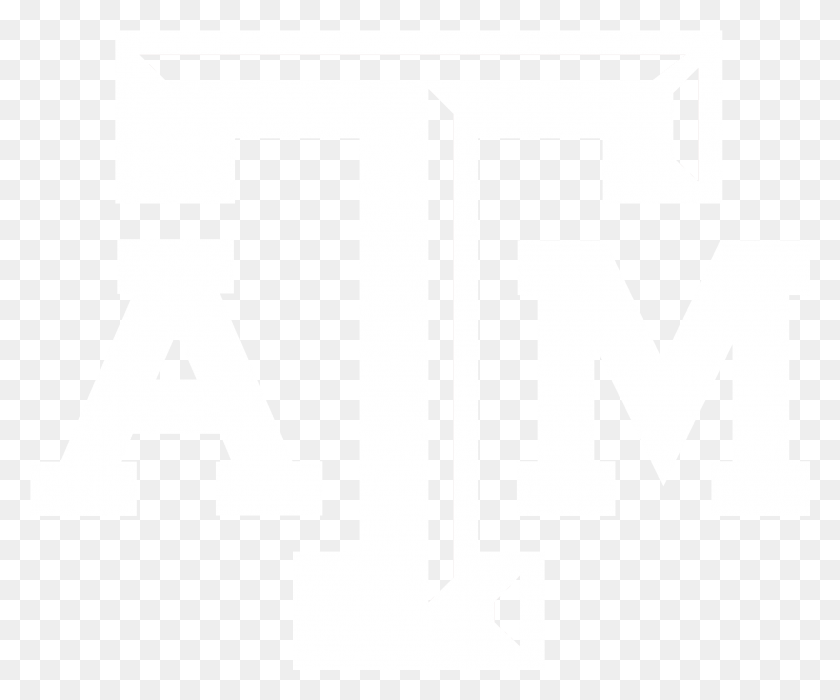 1993x1637 Texas Aampm Logo Blanco, Stencil, Texto, Símbolo Hd Png