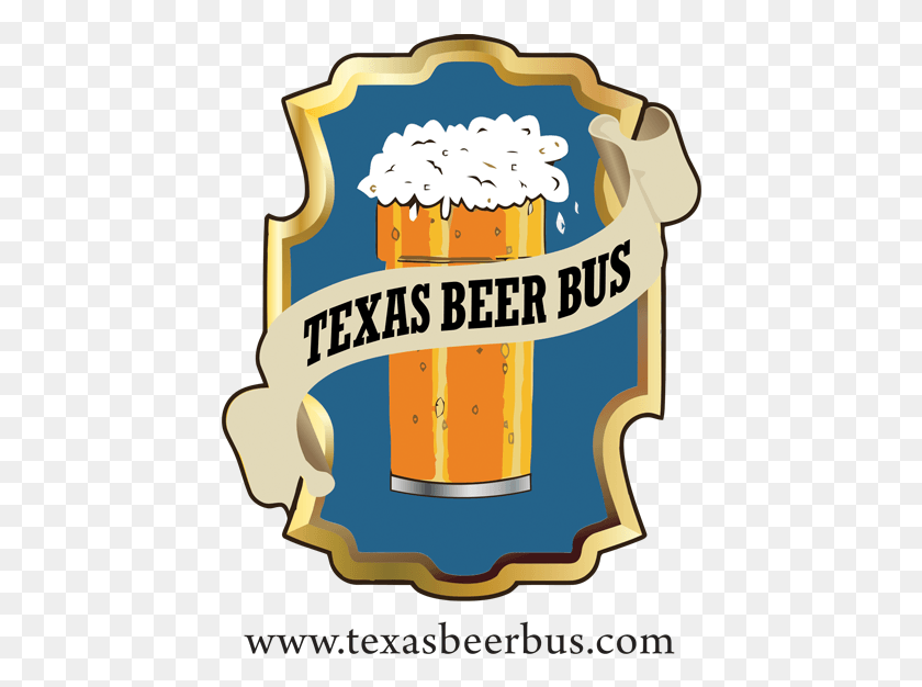 438x566 Texas Beer Bus Beer Bus Tour Houston, Label, Text, Lager HD PNG Download
