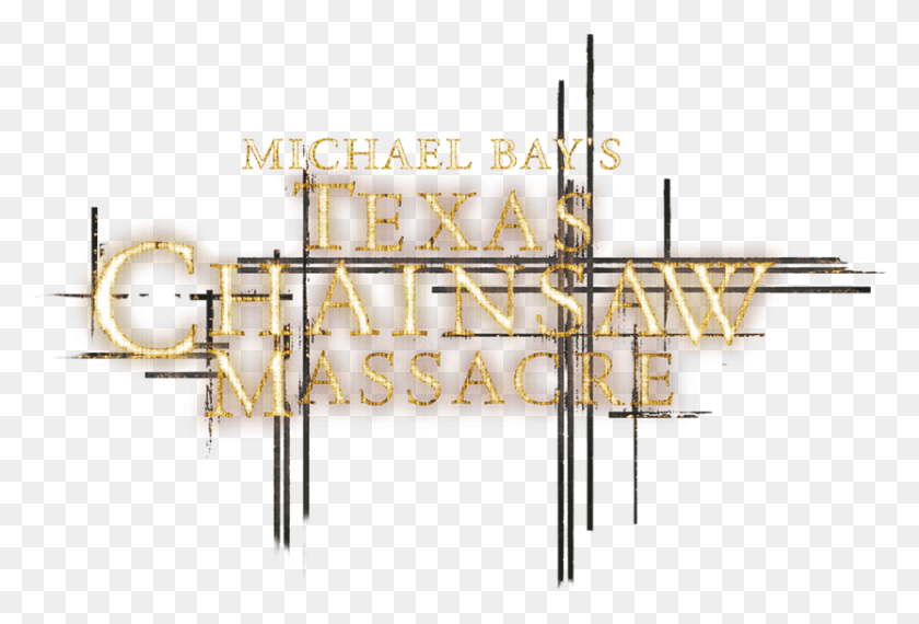 833x545 Texas Chainsaw Massacre 3d Architecture, Text, Alphabet, Word HD PNG Download