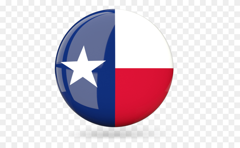 459x460 Texas Flag Circle, Symbol, Balloon, Ball HD PNG Download
