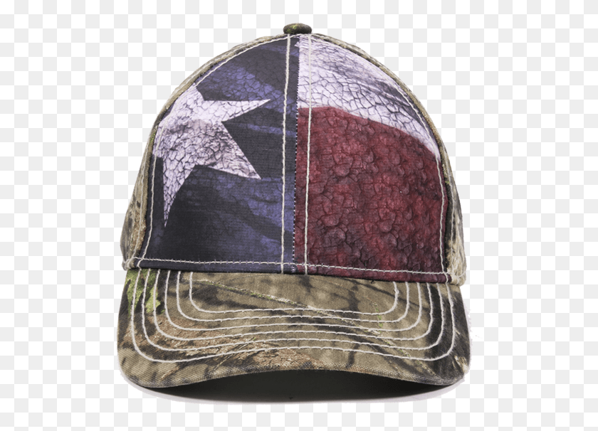 516x546 Texas Flag Mossy Oak Break Up Country Baseball Cap, Clothing, Apparel, Hat HD PNG Download