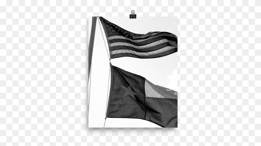 318x412 Флаг Техаса Фотобумага Плакат Монохромный, Флаг, Символ, Американский Флаг Hd Png Скачать