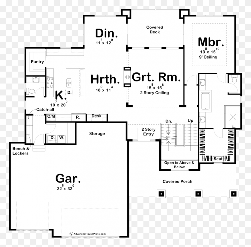 Texas Hillside Floor Plan Small Home Plans, Floor Plan, Diagram, Plot ...