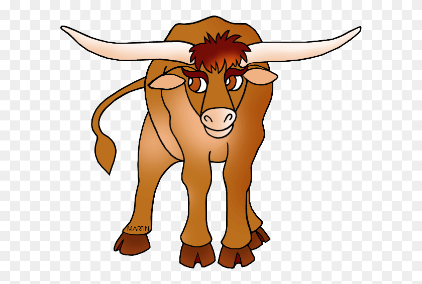 601x506 Texas Long Horn Clip Art, Longhorn, Cattle, Mammal HD PNG Download