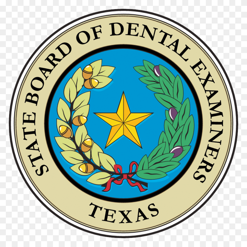799x799 La Junta De Examinadores Dentales Del Estado De Texas Cambios Efectivos, Logotipo, Símbolo, Marca Registrada Hd Png