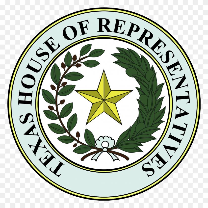 1024x1024 Texas State Rep House Of Representatives Texas, Symbol, Star Symbol, Logo HD PNG Download