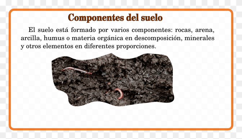 1077x585 Descargar Png Texto Componentes, Soil, Rock, Tar Hd Png