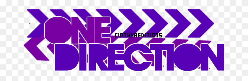 684x217 Descargar Png Texto One Direction Diseño Gráfico, Morado, Gráficos Hd Png