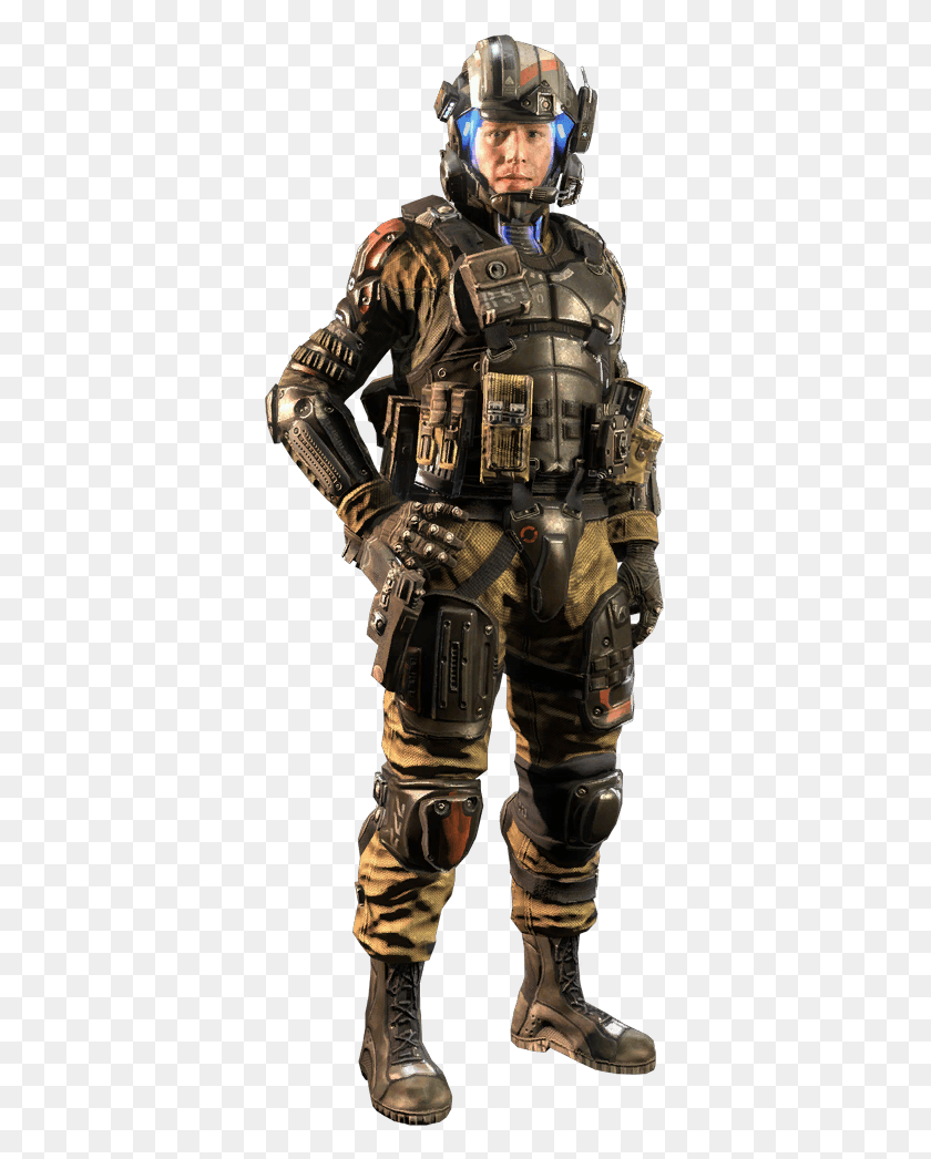 363x986 Tf Mil M03 Weapon Concept Art Game Concept Space Titanfall Pilot Character Models, Helmet, Clothing, Apparel HD PNG Download