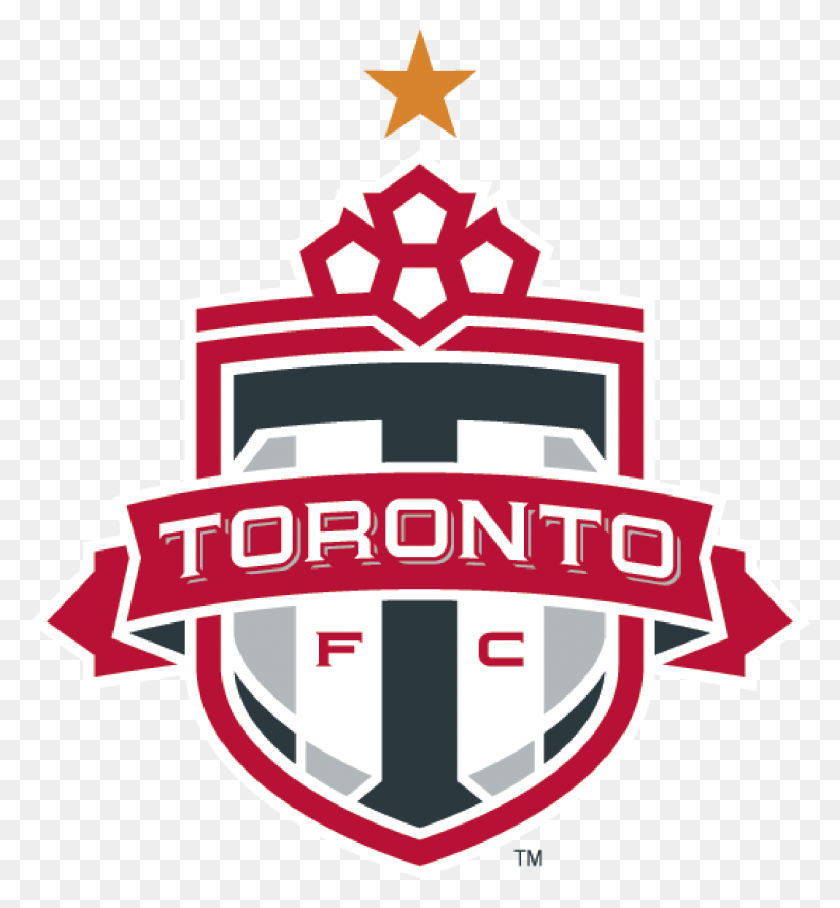 1069x1163 Tfc Logo With Championship Star Fc Toronto Logo, Symbol, Trademark, Emblem HD PNG Download