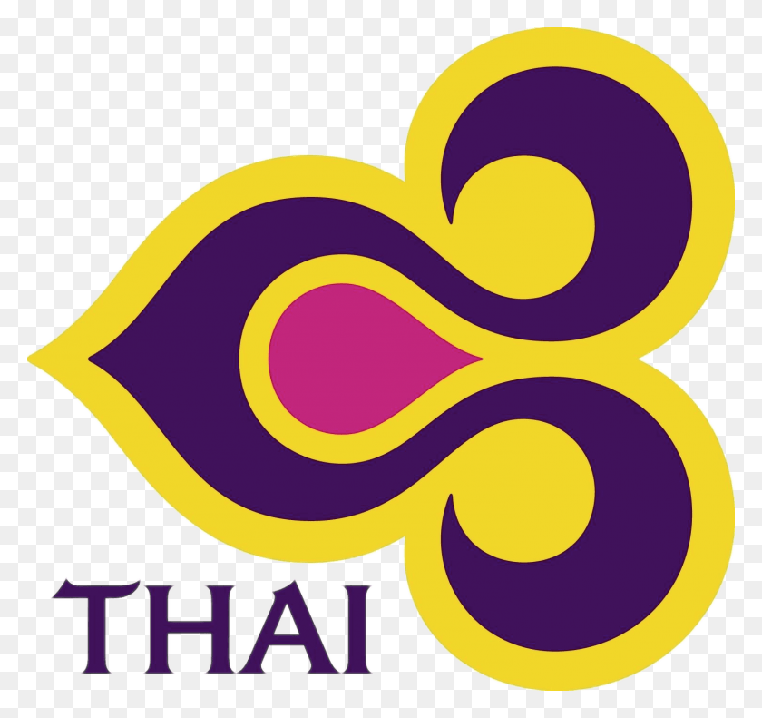 1493x1400 Thai Airlines Logo Transparent Thai Airways Logo, Text, Symbol, Trademark HD PNG Download