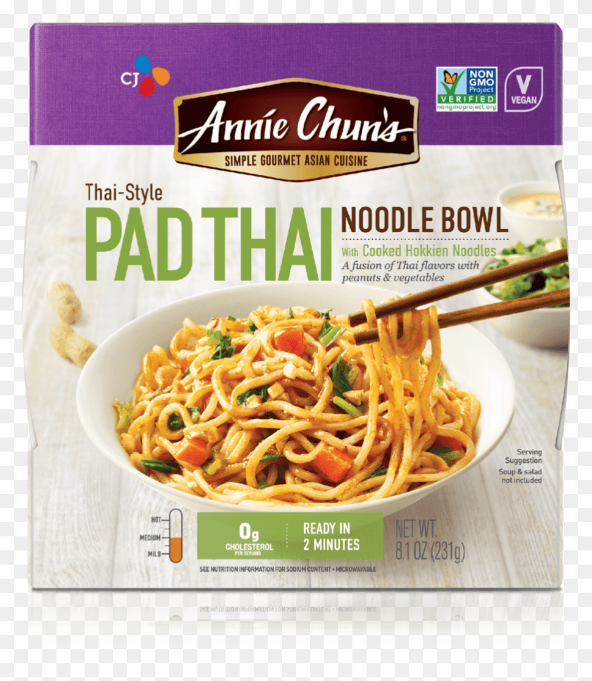 782x908 Thai Style Pad Thai Noodle Bowl Annie Chun39s Noodle Bowl, Pasta, Food, Spaghetti HD PNG Download