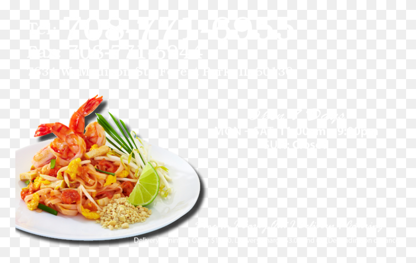 790x479 Thaifood Pad Thai, Fideos, Pasta, Alimentos Hd Png