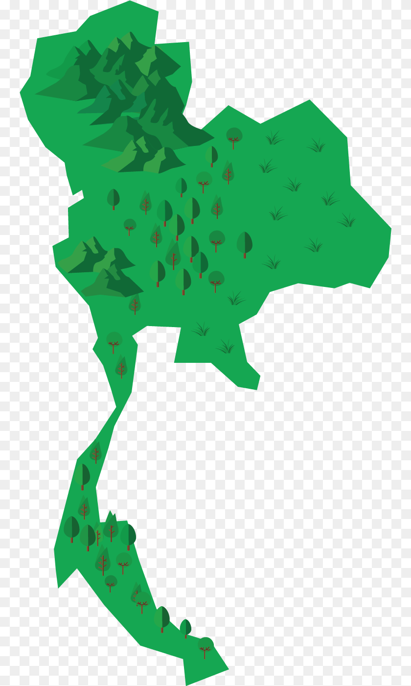 760x1401 Thailand Thailand Map Vector, Green, Plant, Nature, Outdoors Transparent PNG