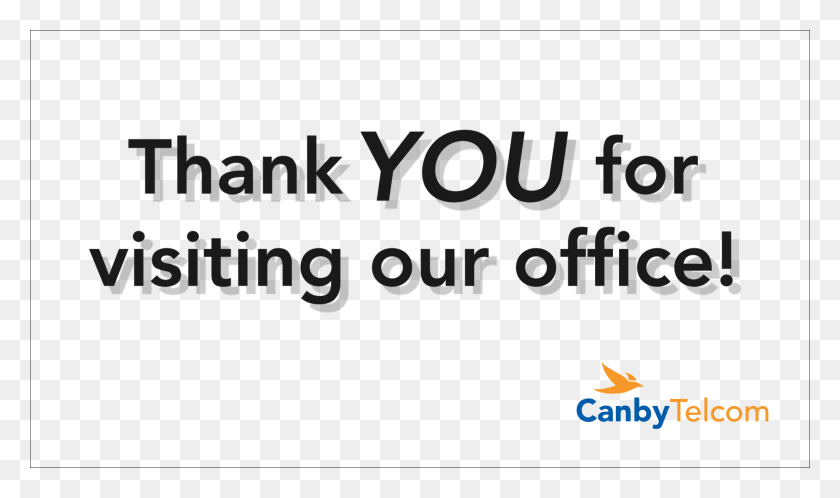 1920x1080 Thank You Canby Telcom, Text, Alphabet, Symbol HD PNG Download