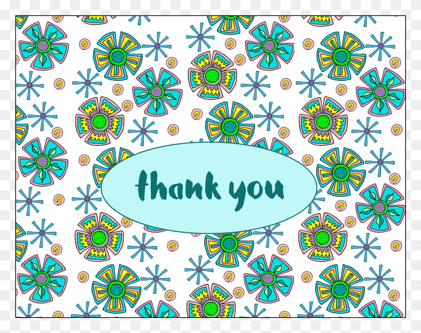 1626x1263 Thank You Card Circle, Label, Text, Pattern HD PNG Download