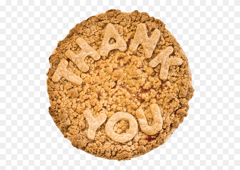 522x535 Thank You Pie2 Pie Thank You, Cookie, Food, Biscuit HD PNG Download