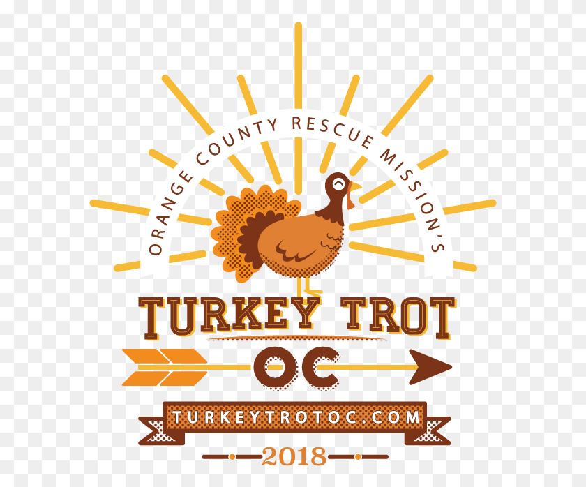 585x638 Thank You To All Who Supported Our 5th Annual Turkey Oc Turkey Trot, Poster, Advertisement, Text HD PNG Download