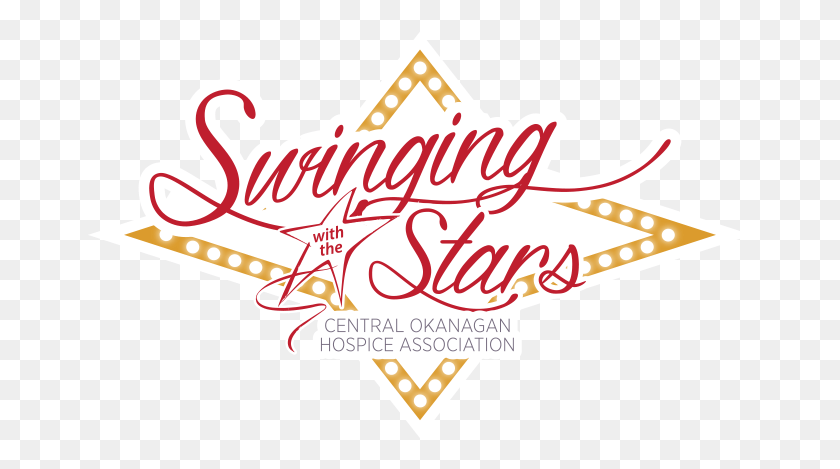 665x409 Thank You To Our Community In Helping Us Reach For Swinging With The Stars Logo, Label, Text, Alphabet HD PNG Download