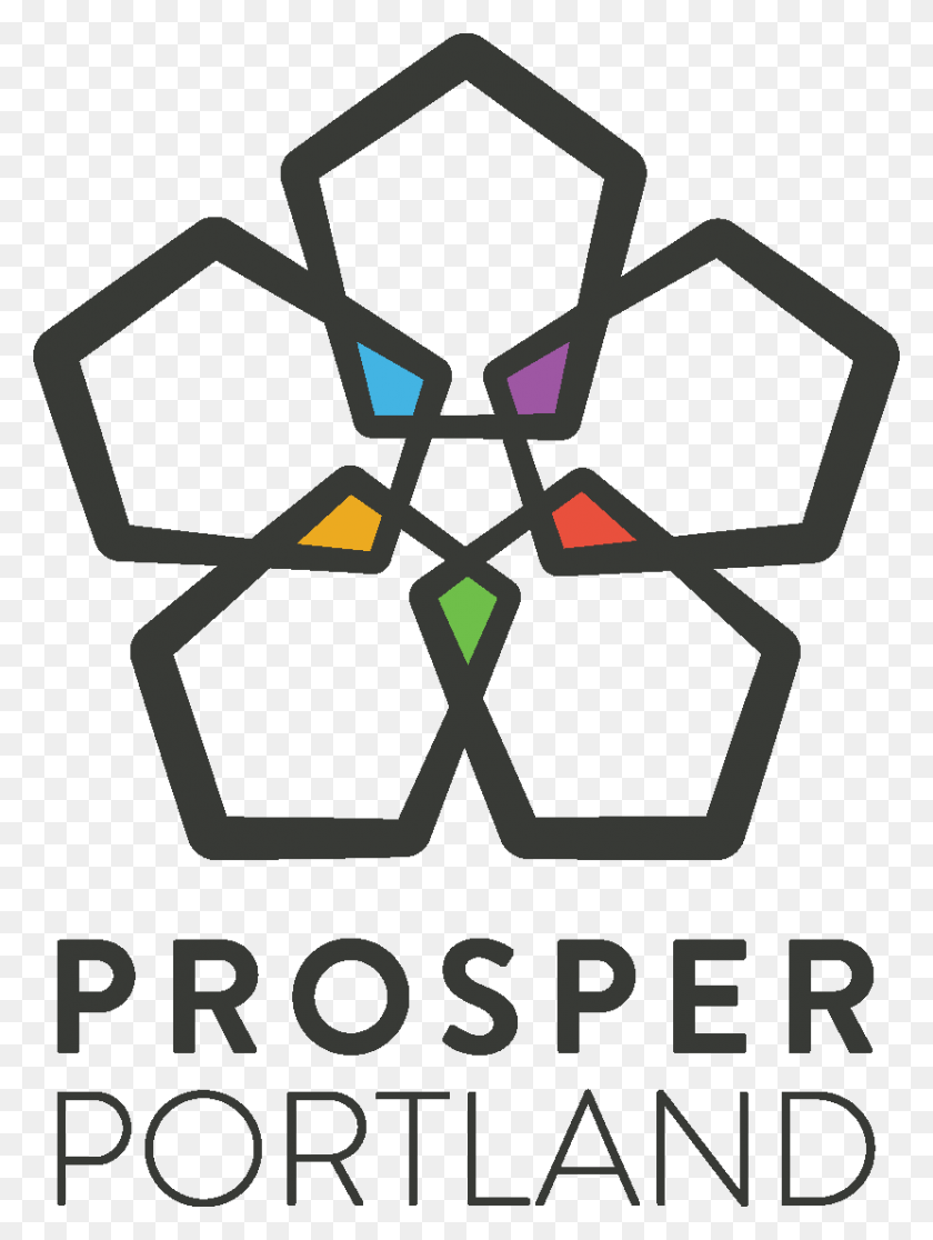 830x1124 Thank You To Our Friendship Builder Sponsors Prosper Portland Logo, Symbol, Pattern, Trademark HD PNG Download