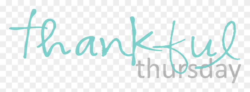2045x663 Thankful Thursday Calligraphy, Text, Handwriting, Signature HD PNG Download