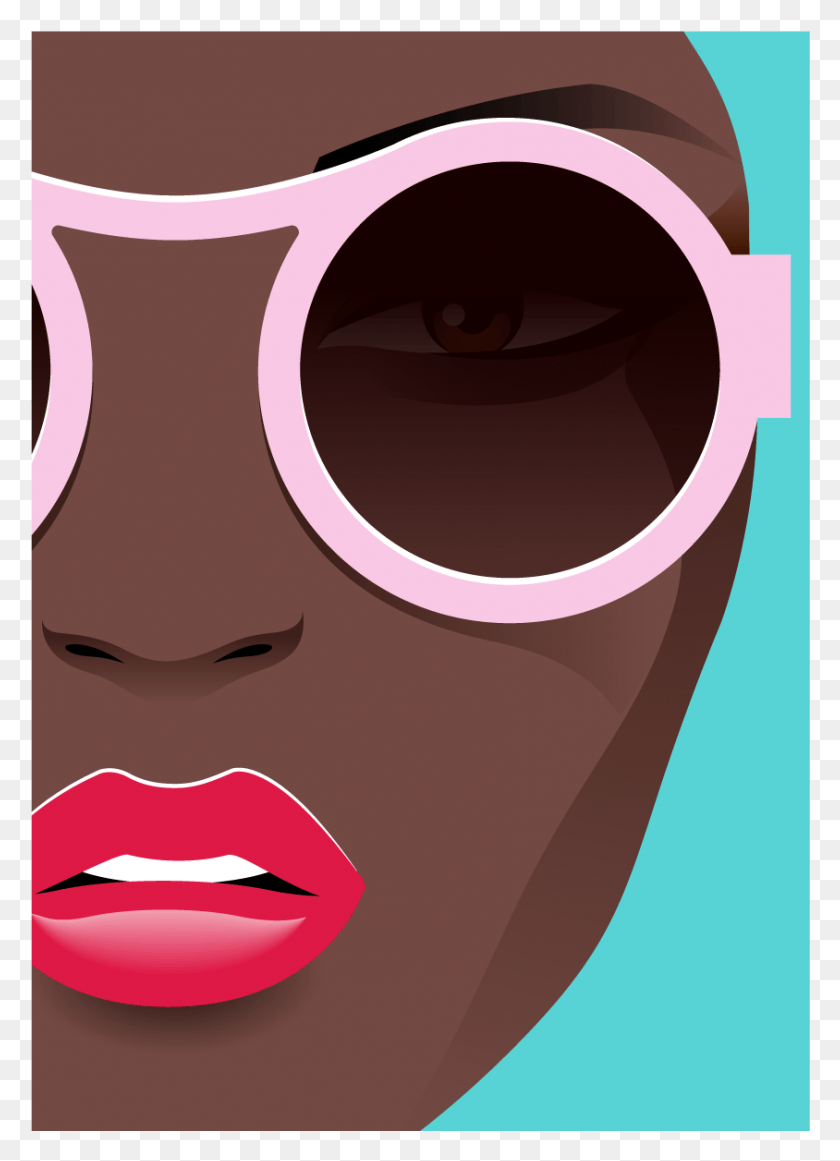 844x1192 Thanks For Watching Illustration, Face, Head, Skin HD PNG Download