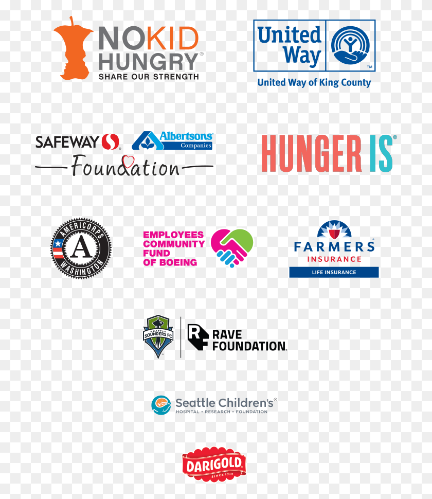 705x910 Thanks To Our Generous Sponsors No Kid Hungry, Logo, Symbol, Trademark HD PNG Download
