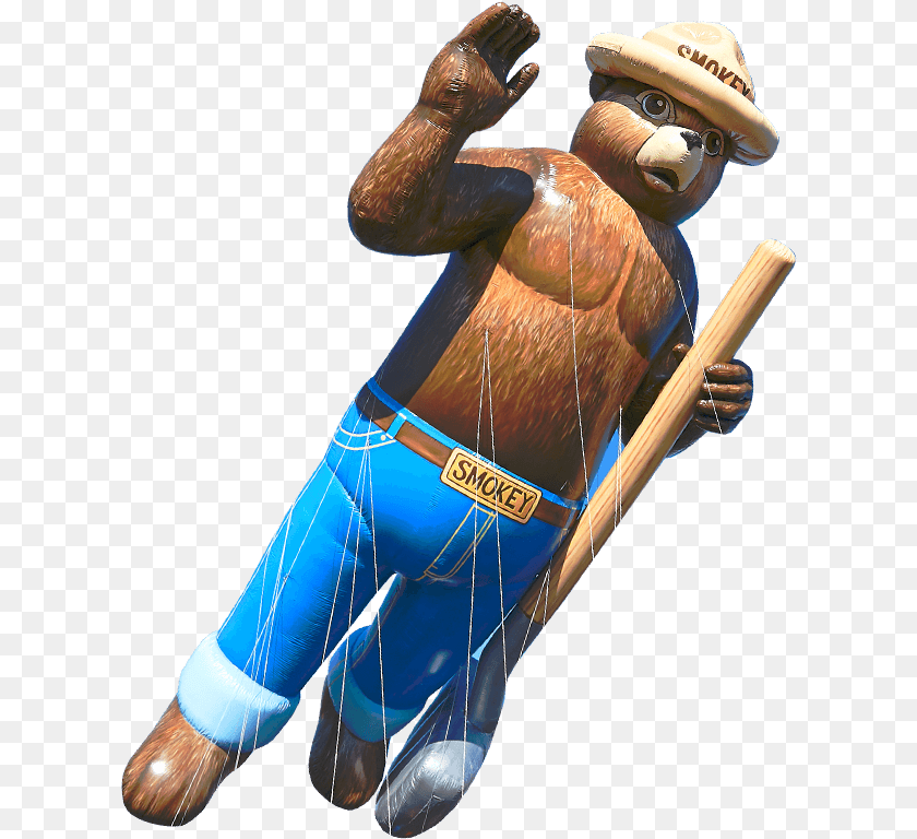 Thanksgiving Day Parade Smokey Bear, People, Person, Figurine, Animal Transparent PNG