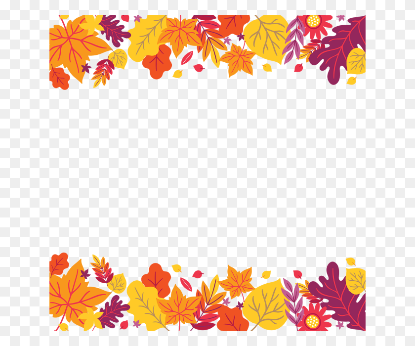 640x640 Рамка На День Благодарения Marcos Para Hojas Horizontales, Графика, Цветочный Дизайн Png Скачать