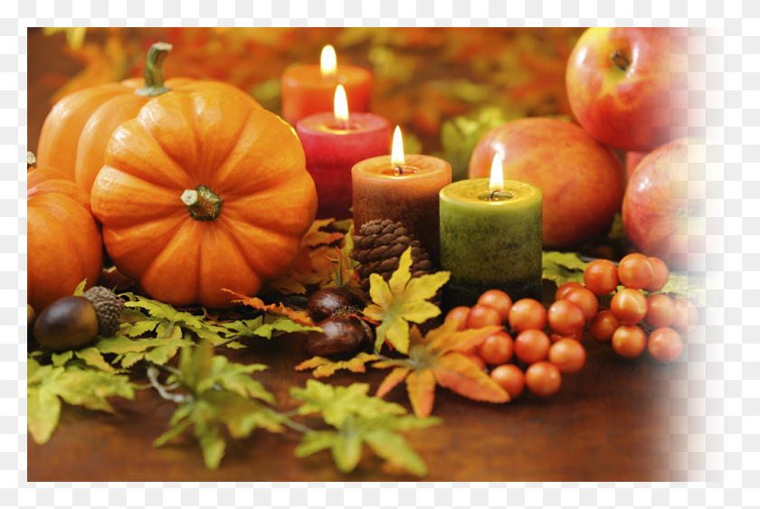 1000x646 Thanksgiving Thanksgiving Celebrations, Candle, Plant, Food HD PNG Download