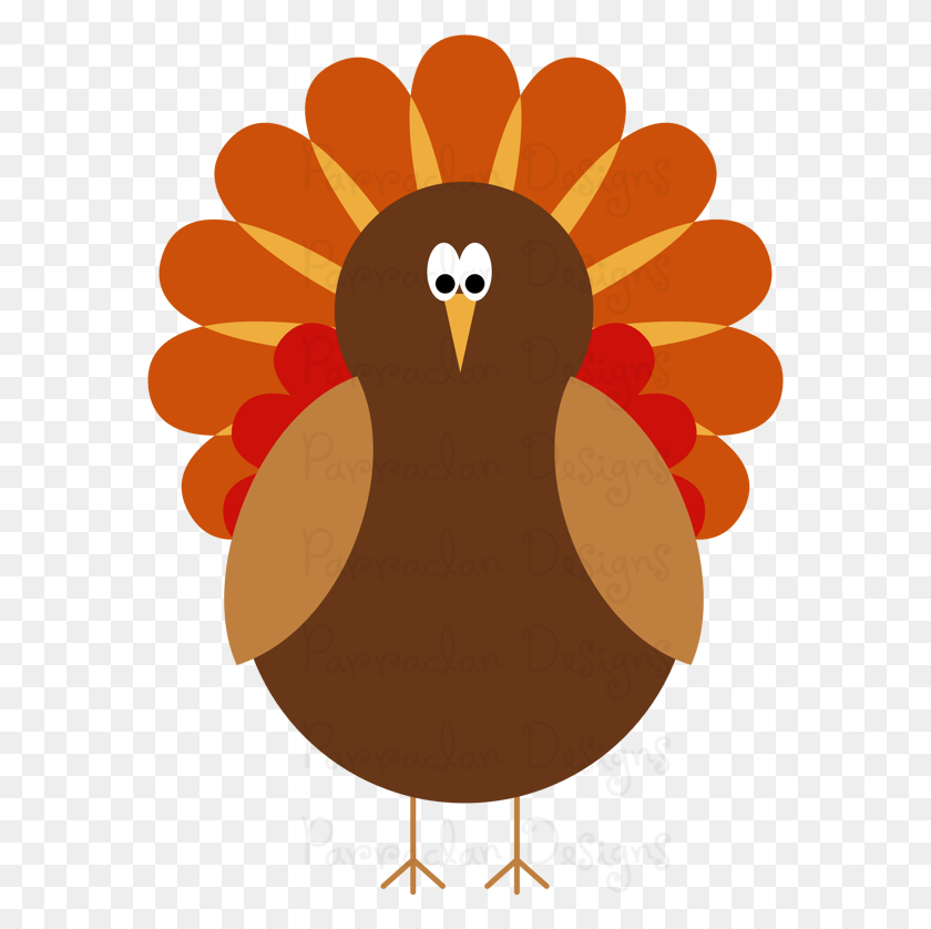 575x778 Thanksgiving Turkey Clip Art Happy Thanksgiving Day Turkey Clip Art, Bird, Animal, Food HD PNG Download