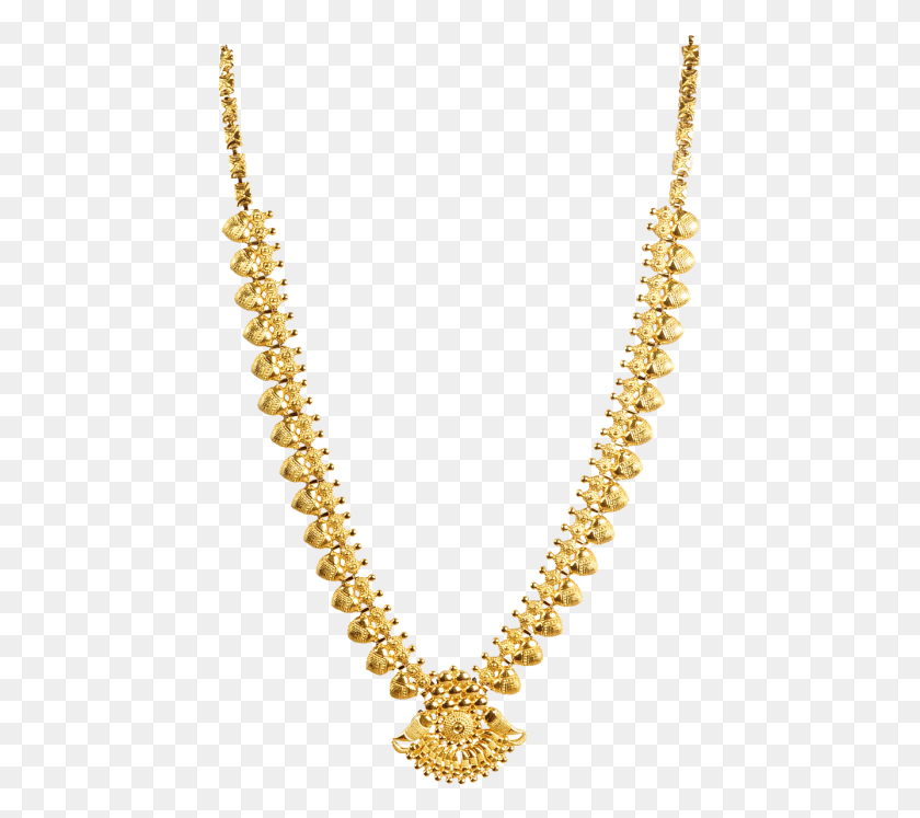 443x687 Thanmay Light Weight Jewel Gold Necklace Gold Jewelry Necklace, Accessories, Accessory, Diamond HD PNG Download