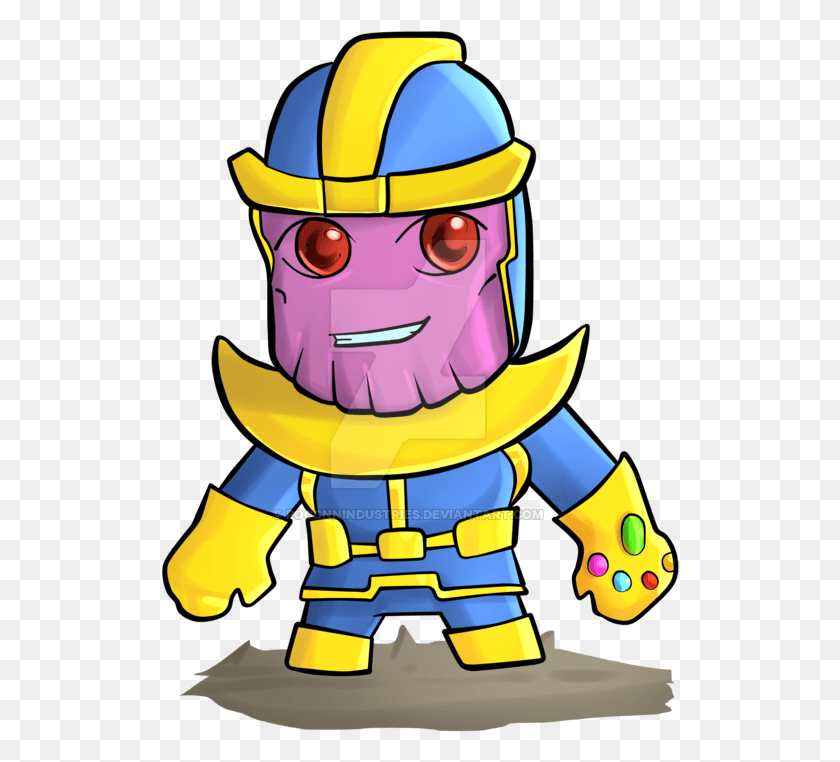 519x702 Thanos Chibi Thanos Cute Drawing, Helmet, Clothing, Apparel HD PNG Download