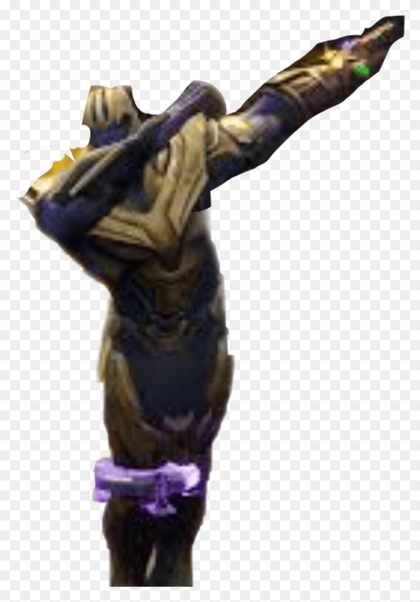 1024x1501 Thanos Fortnite Free Clipart With A Transparent Fortnite Thanos, Person, Human, Alien HD PNG Download