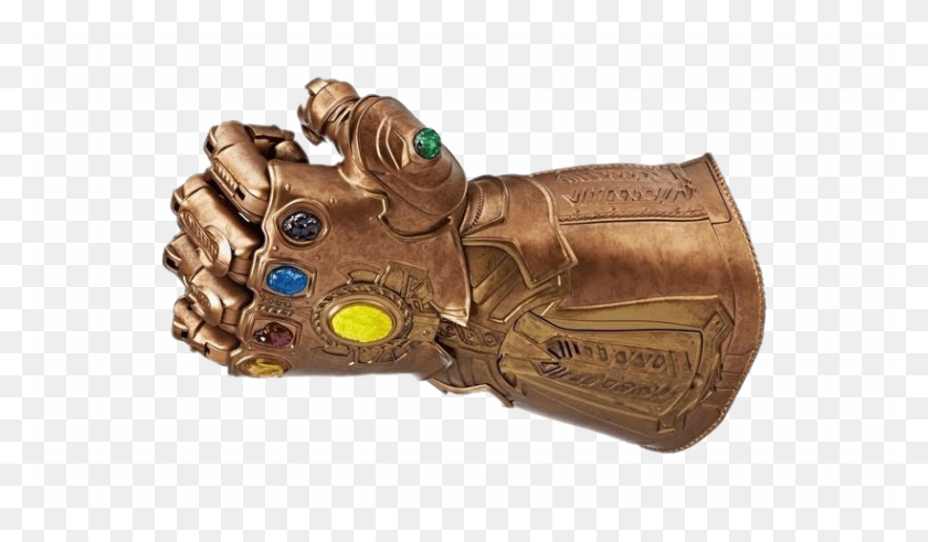 820x454 Thanos Infinity Stone Gauntlet File Transparent Infinity Gauntlet, Bronze, Clothing, Apparel HD PNG Download