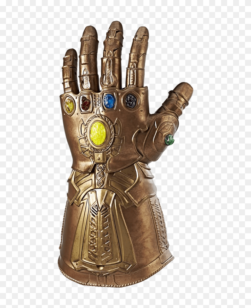 820x1020 Thanos Infinity Stone Gauntlet Photos Avengers Infinity War Infinity Gauntlet, Bronze, Clothing, Apparel HD PNG Download