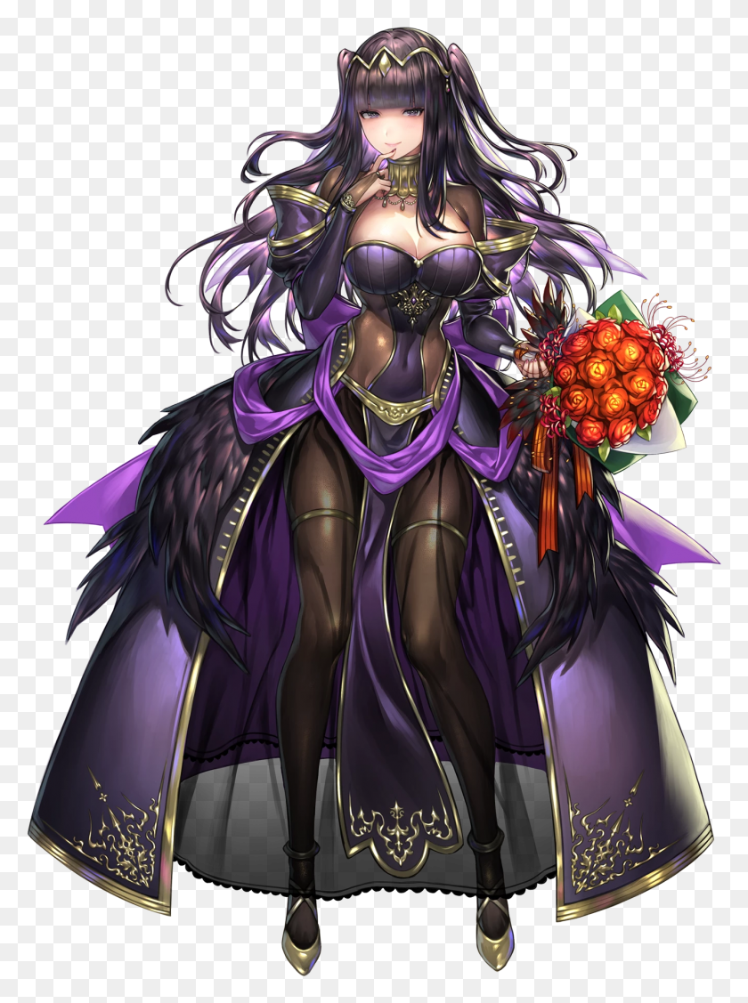 1348x1845 Tharja Fire Emblem Heroes, Person, Human, Plant HD PNG Download