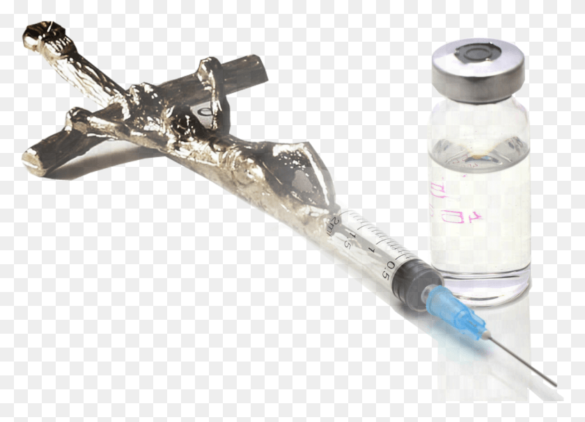 1213x851 That Means That Once Again A Vaccine Has Been Produced Syringe, Injection, Sink Faucet, Jar HD PNG Download