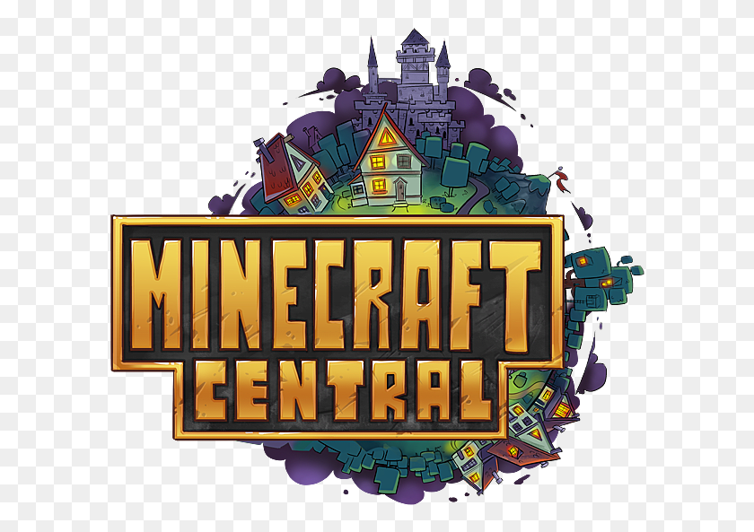 600x533 Descargar Png Los 11 Mejores Minecraft Minecraft Central Logo, Persona, Humano, Pac Man Hd Png
