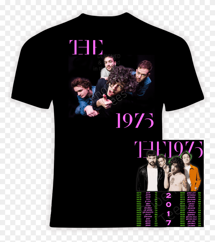 1121x1274 The 1975 Concert T Shirt 2017 Keith Urban Tour T Shirt 2018, Person, Human, Performer HD PNG Download