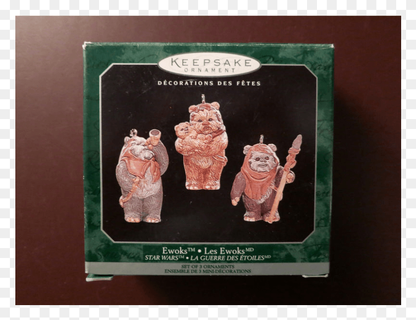 803x603 The 1997 Hallmark The Ewoks Ornaments Box Front Cover Ewoks, Clothing, Apparel, Text HD PNG Download