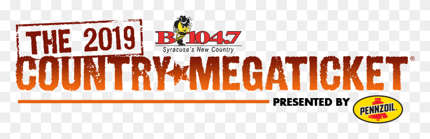 1711x466 The 2014 Country Megaticket B104, Text, Number, Symbol HD PNG Download