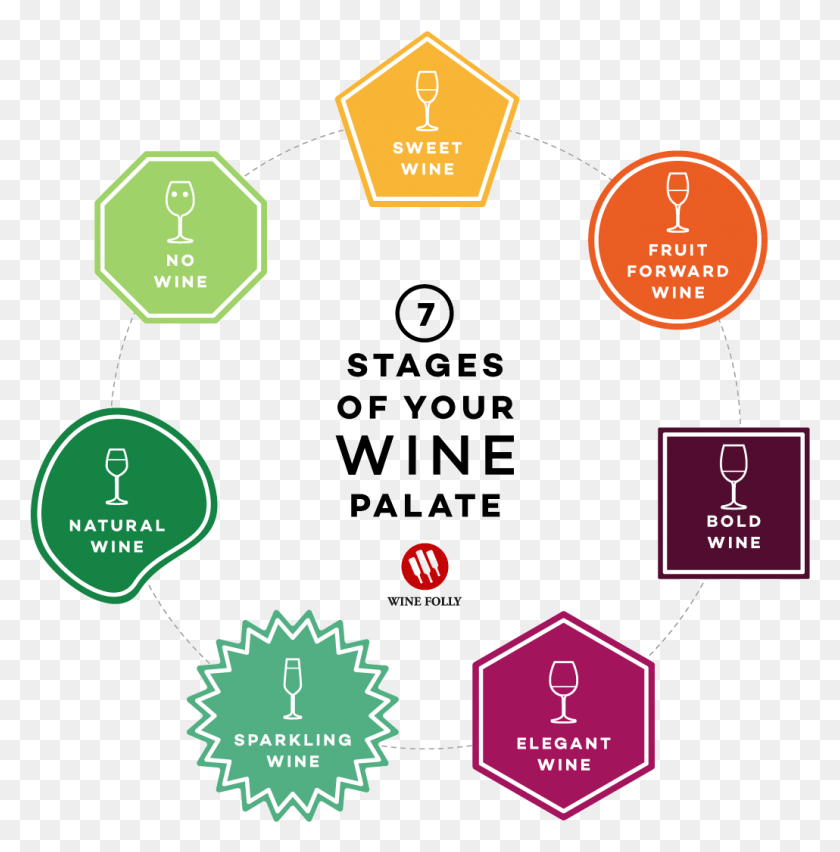 1030x1047 The 7 Stages Of Your Wine Palate By Wine Folly Wine Palate, Text, Symbol, Number HD PNG Download