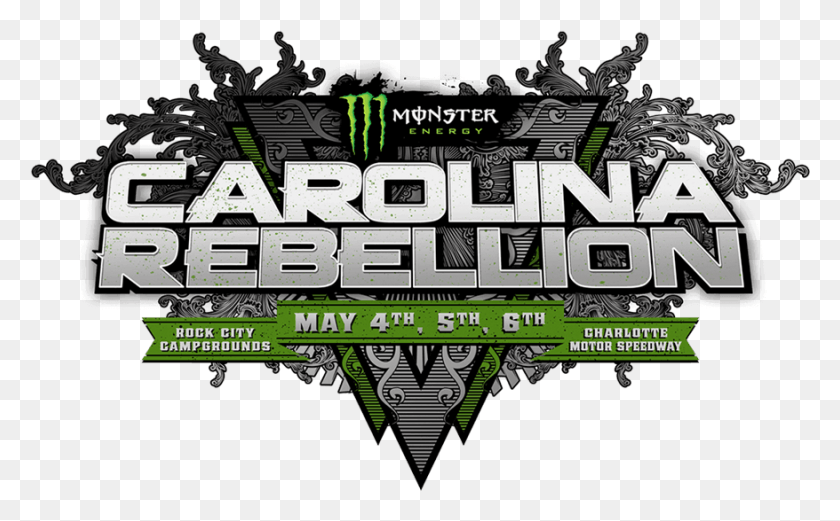 878x520 The 8th Annual Monster Energy Carolina Rebellion At Monster Energy, Advertisement, Poster, Flyer HD PNG Download