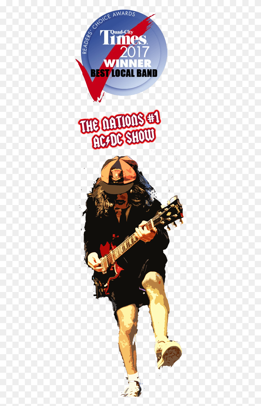 356x1247 The Acdc Show Ac Dc, Guitar, Leisure Activities, Musical Instrument HD PNG Download