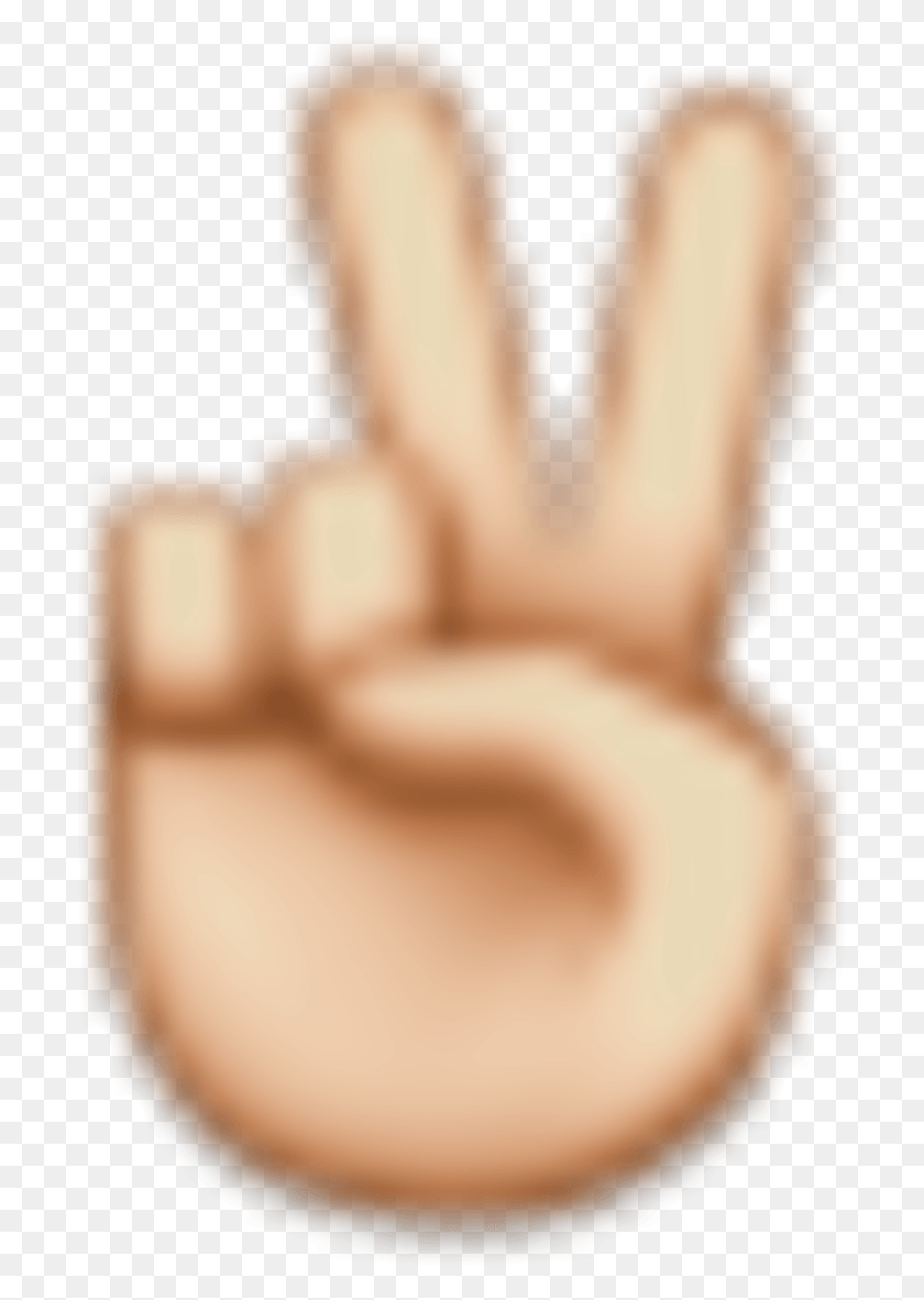 700x1122 The Actual Title Of This Emoji Is A Victory Hand Peace Emoji Transparent, Finger, Person, Human HD PNG Download